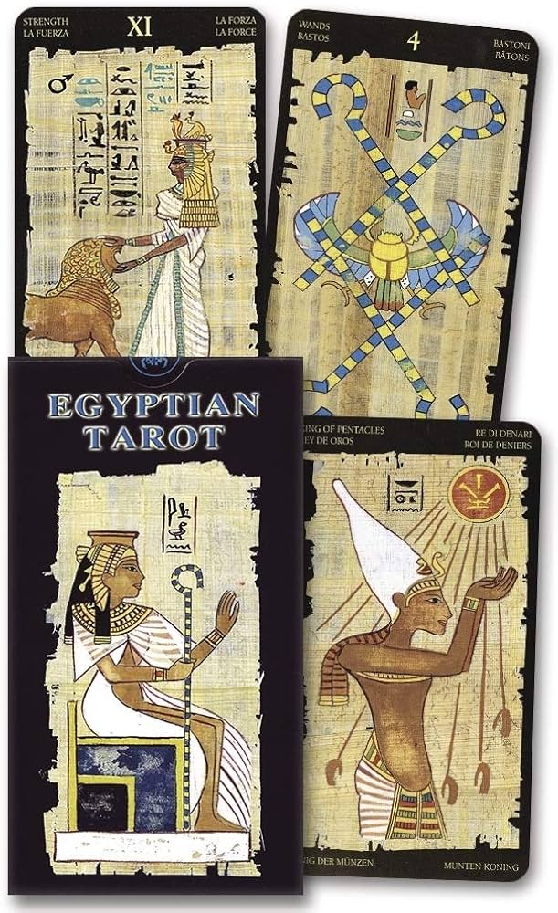 Egyptian Tarot Grand Trumps by Silvana Alasia