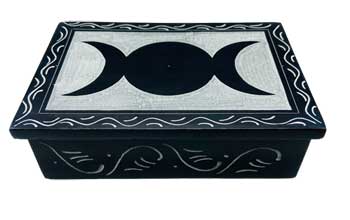 4" x 6" Triple Moon Storage Box